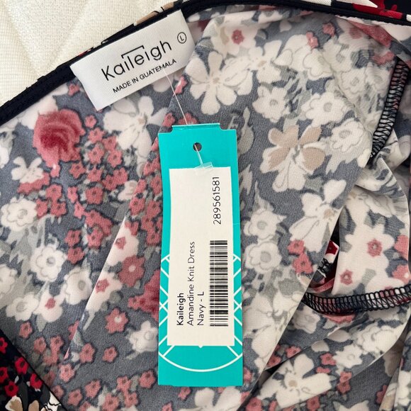 Knit Dress - Multi Color Print - Picture 6 of 10